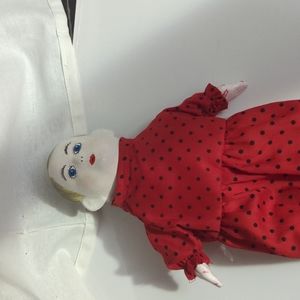 1990's Vintage Paper Mache Doll only one like this one in the world very rare